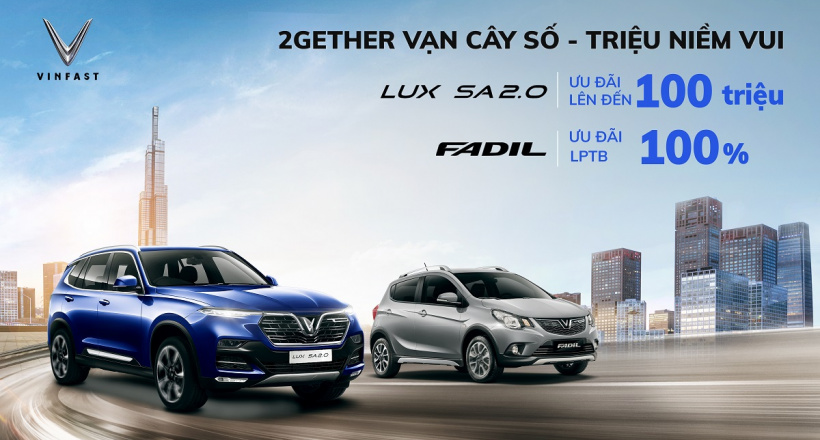 Bảng giá xe VinFast tháng 7/2021: Nhiều ưu đãi "khủng"