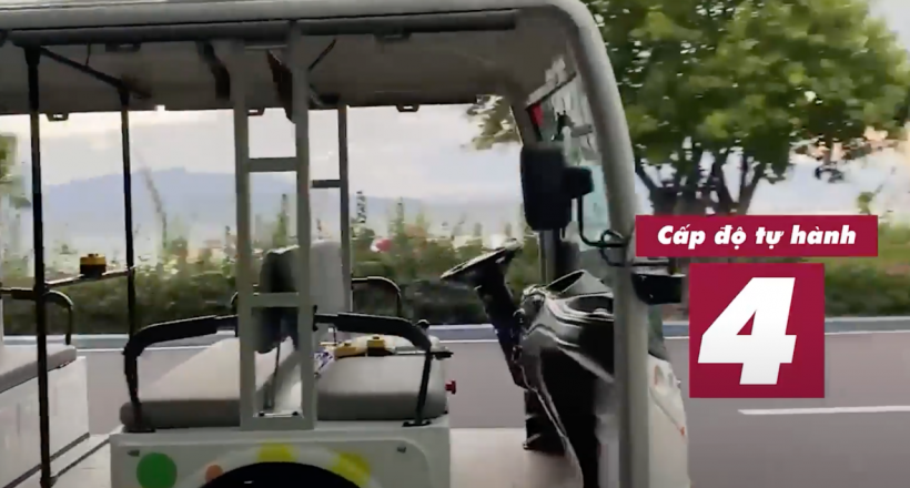 VinGroup thử nghiệm xe điện tự hành cấp độ 4 đầu tiên tại Việt Nam