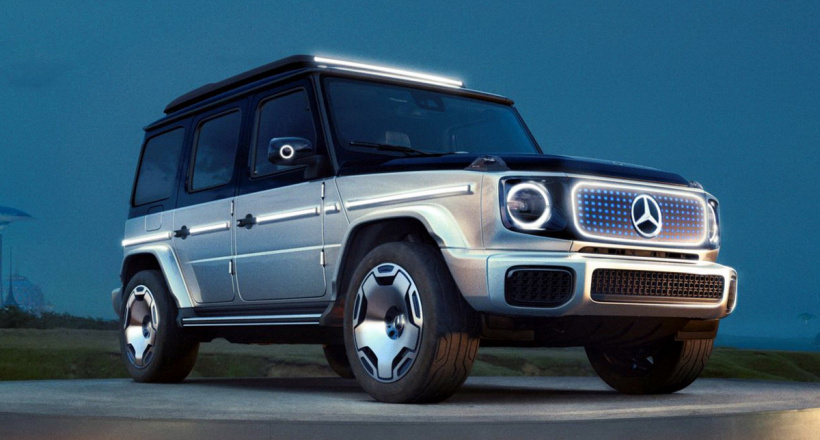 Mercedes-Benz EQG: G-Class chạy điện trông sẽ như thế này!