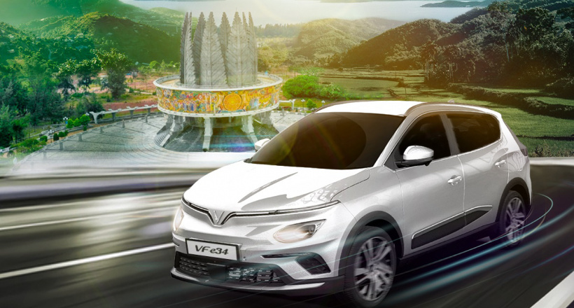 VinFast tổ chức "caravan ô tô điện" đầu tiên ở Việt Nam