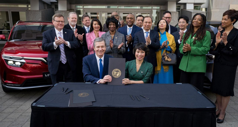 VinFast xây dựng nhà máy ô tô đầu tiên tại thị trường Bắc Mỹ