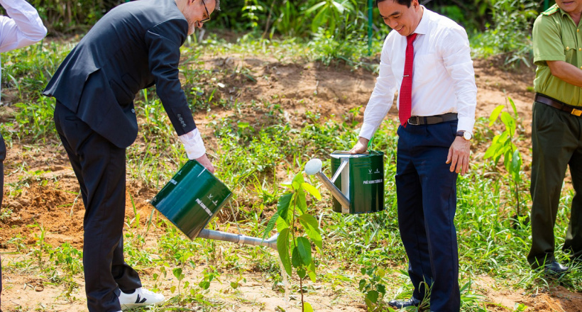VinFast khởi động dự án trồng rừng “Phủ xanh tương lai” tại Phú Quốc