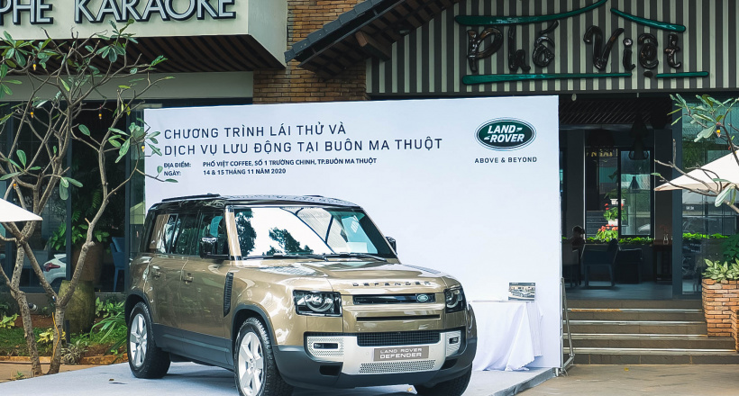 Khách hàng tại Buôn Ma Thuột sắp có cơ hội trải nghiệm những mẫu xe Land Rover mới