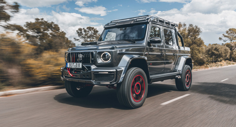 Brabus ra mắt xe bán tải Mercedes-AMG G63 gần 900 mã lực