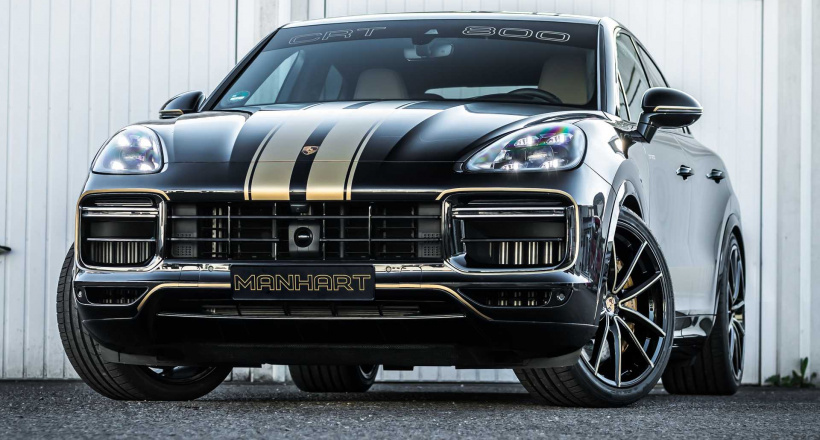 Porsche Cayenne Turbo "cực ngầu" với gói độ mạnh 800 mã lực