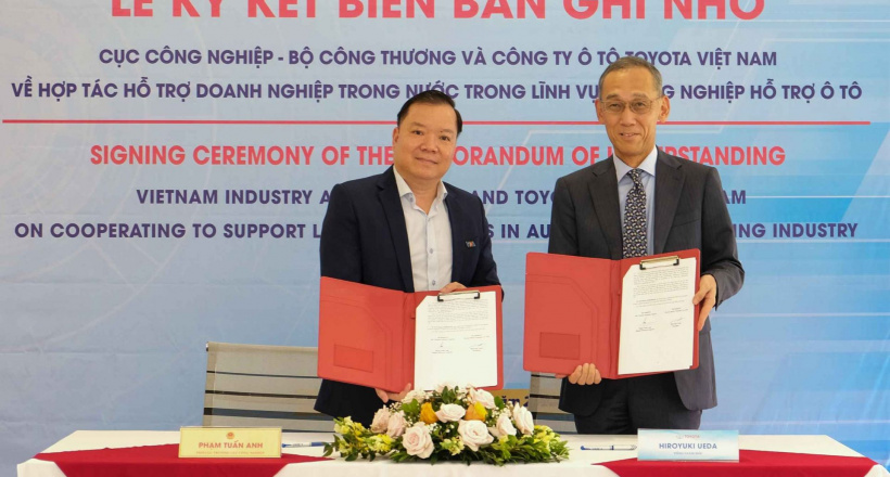 Bộ Công Thương - Toyota ký hợp tác hỗ trợ doanh nghiệp công nghiệp hỗ trợ ngành ô tô