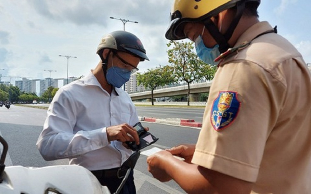 xử phạt vi phạm giao thông
