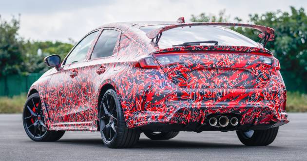 Honda Civic Type R 2023 tung teaser