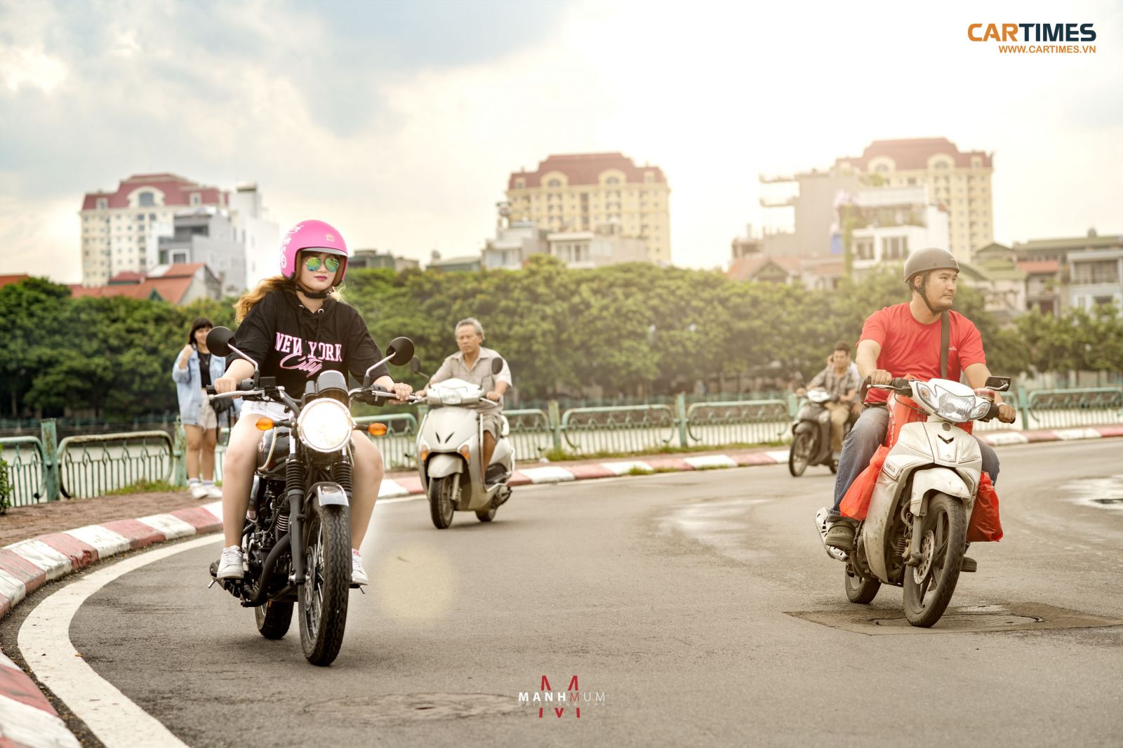 Vận hành xe côn tay