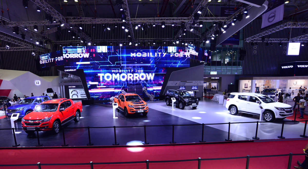 Gian trưng bày của Chevrolet tại VMS 2018