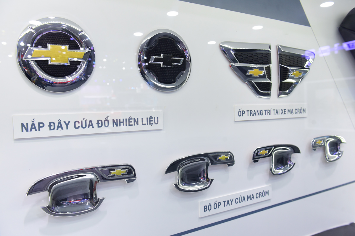Chevrolet trưng bày nhiều phụ kiện mới tại VMS 2018