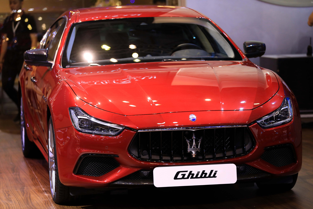 Tính khí động học của Maserati Ghibli 2018 cũng được cải thiện tốt hơn