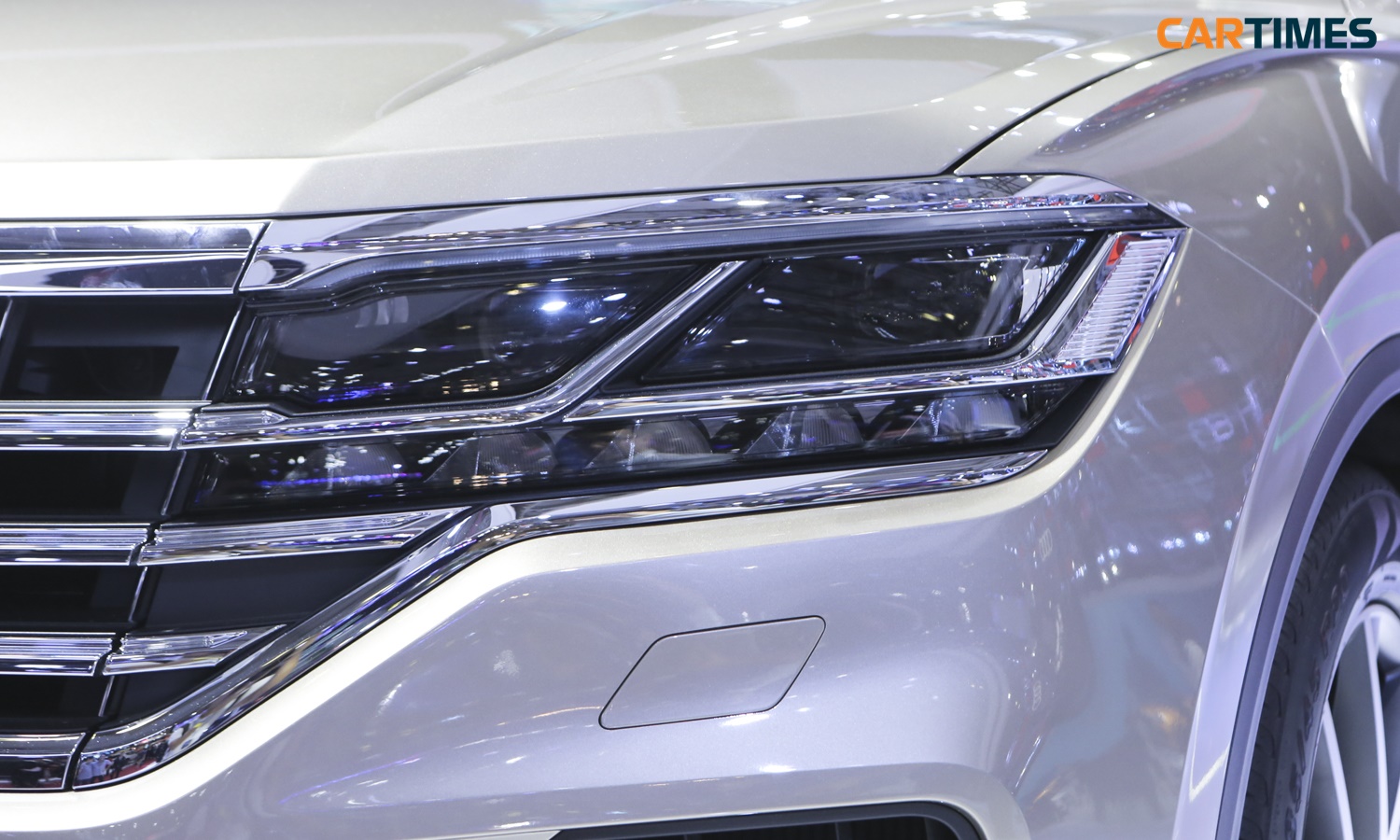 Thiết kế đèn pha xe Volkswagen Touareg