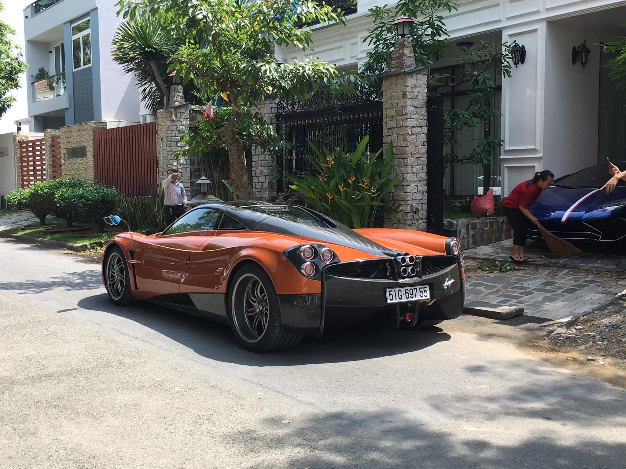 Thiết kế phía sau của Pagani Huayra