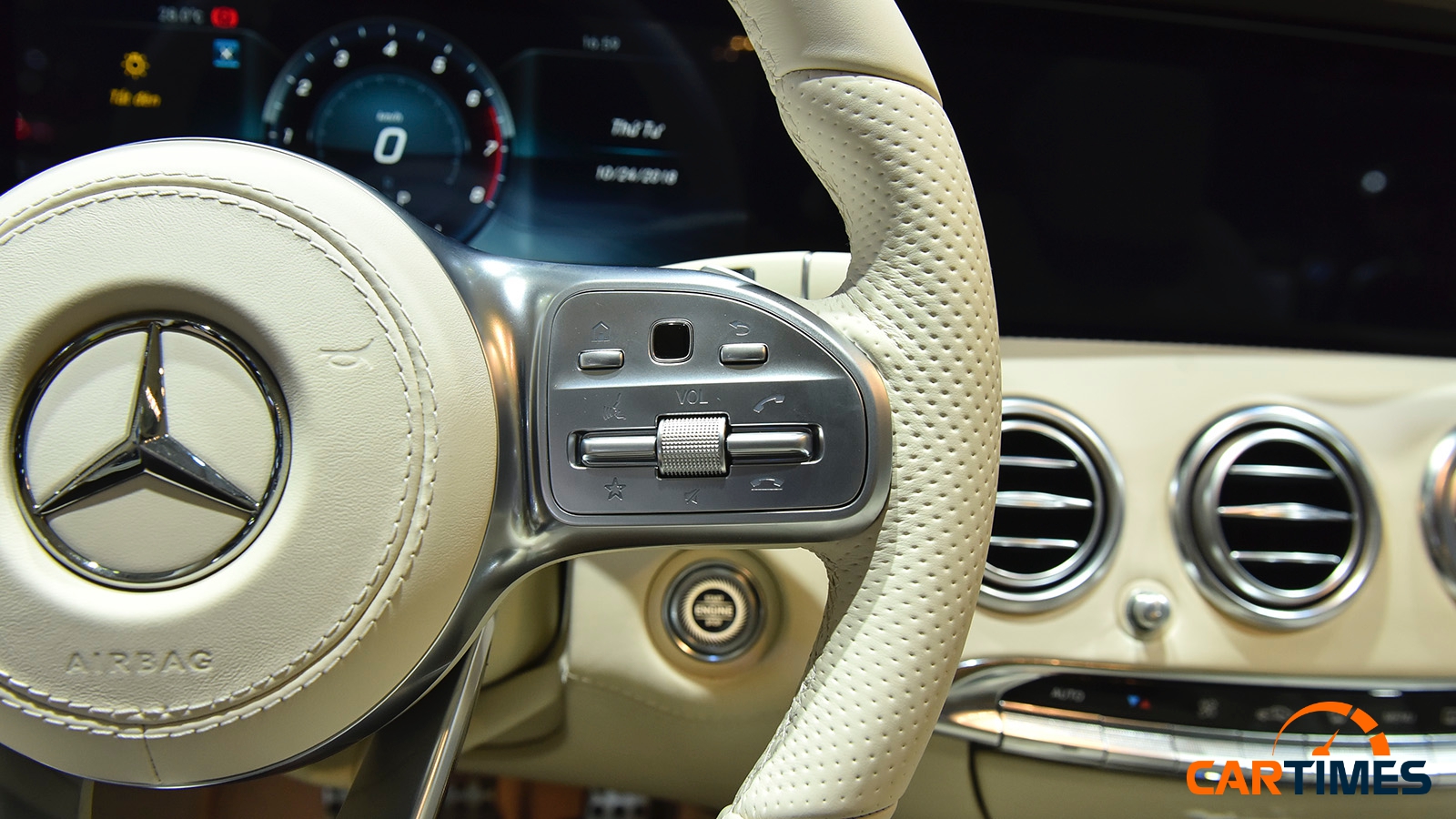 vô lăng xe Mercedes-Benz S450 Coupe