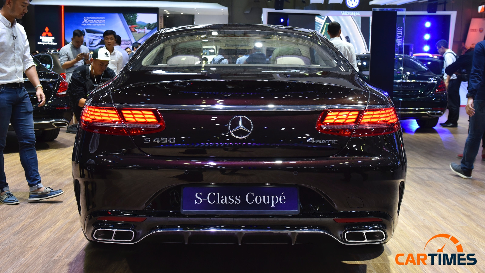 Thiết kế phía sau xe Mercedes-Benz S450 Coupe