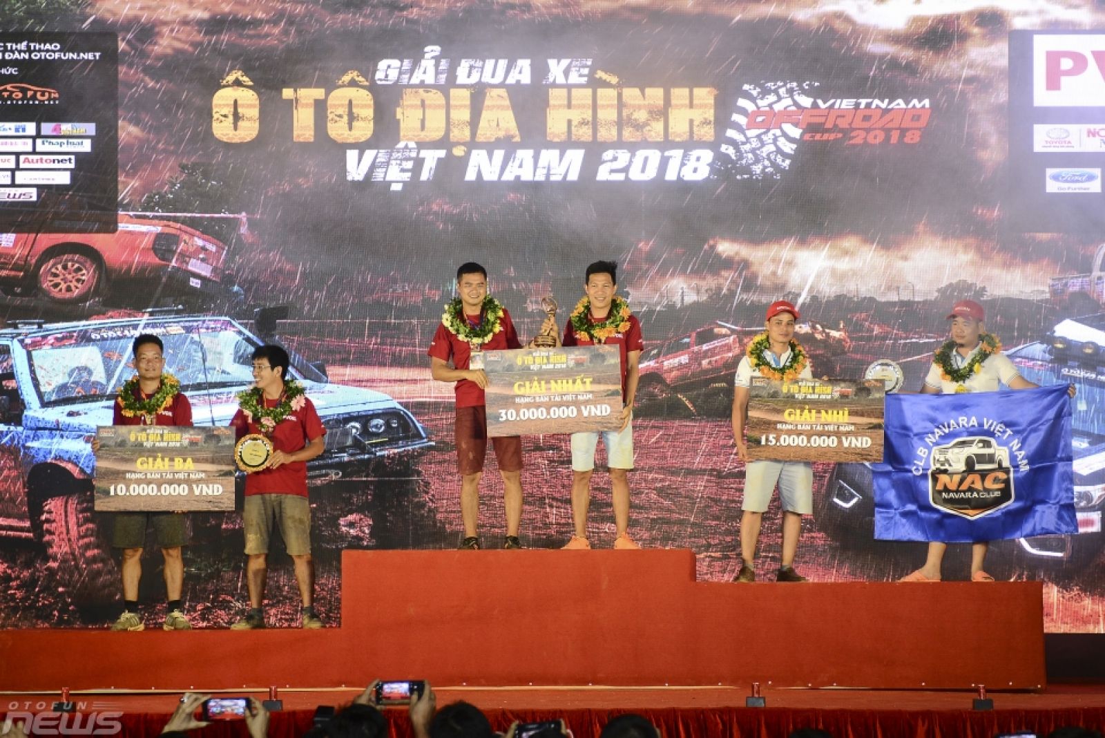 Những vô địch hạng bán tải Việt Nam tại VOC 2018
