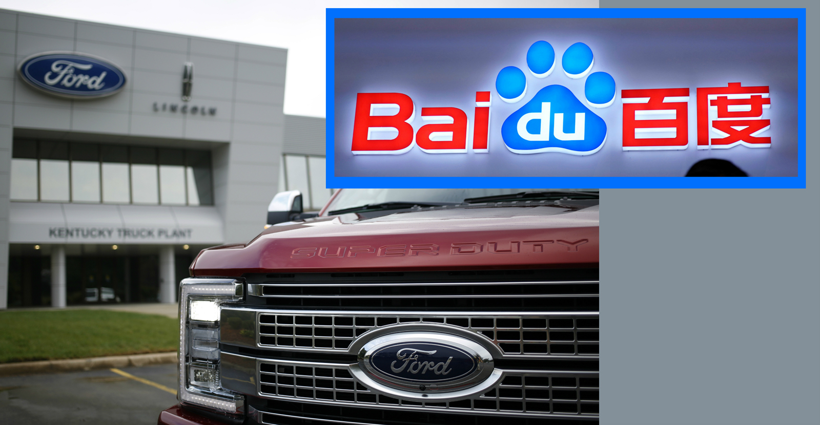 Ford và Baidu bắt tay phát triển xe tự lái