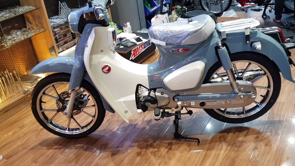Xe có thiết kế tương tự những chiếc Cub huyền thoại trước đây