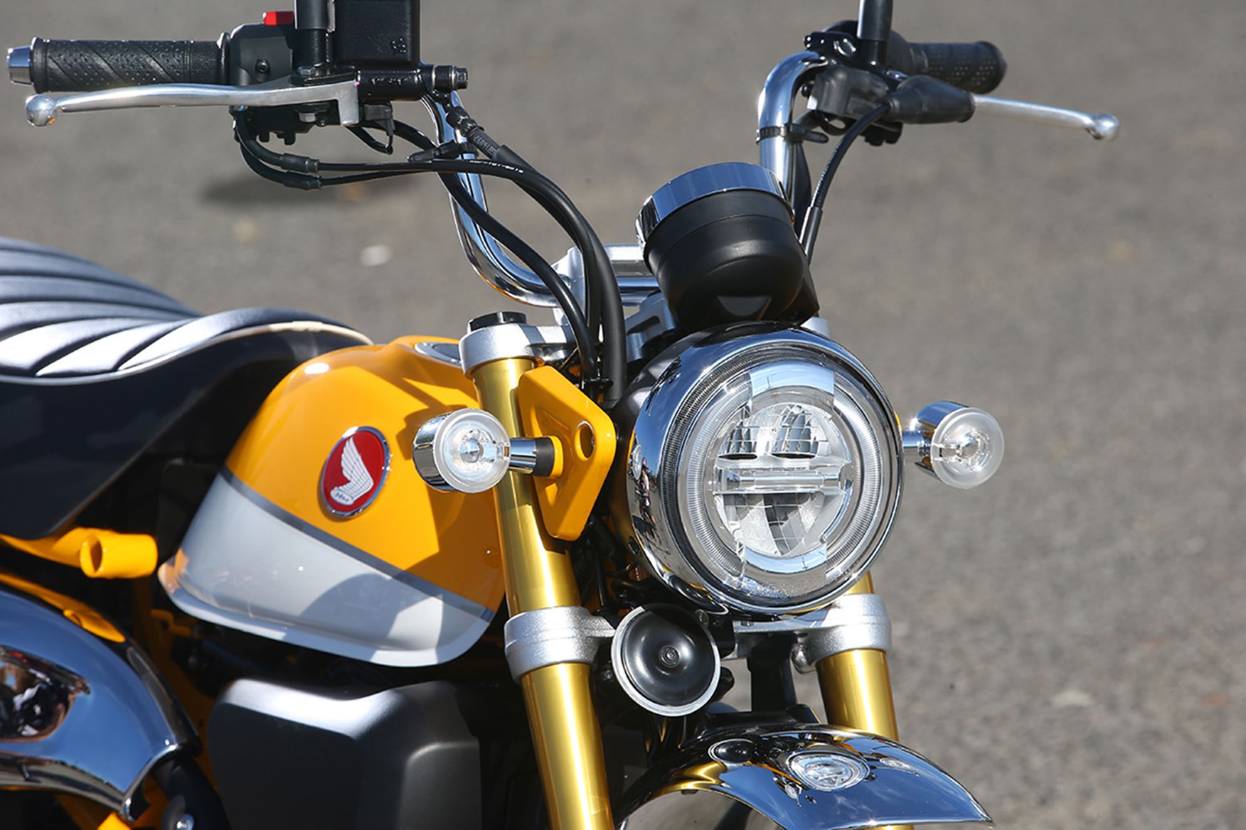 Thiết kế đầu xe Honda Monkey