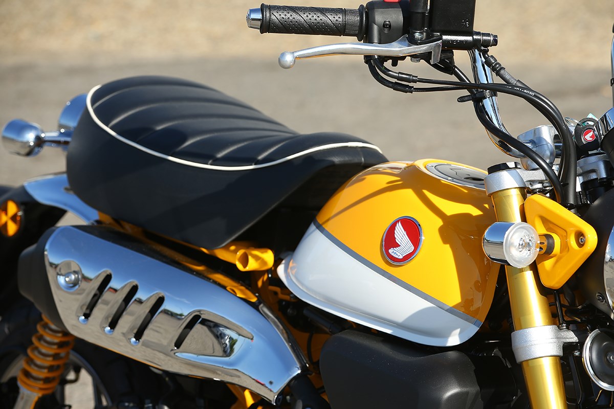 Thiết kế yên xe Honda Monkey