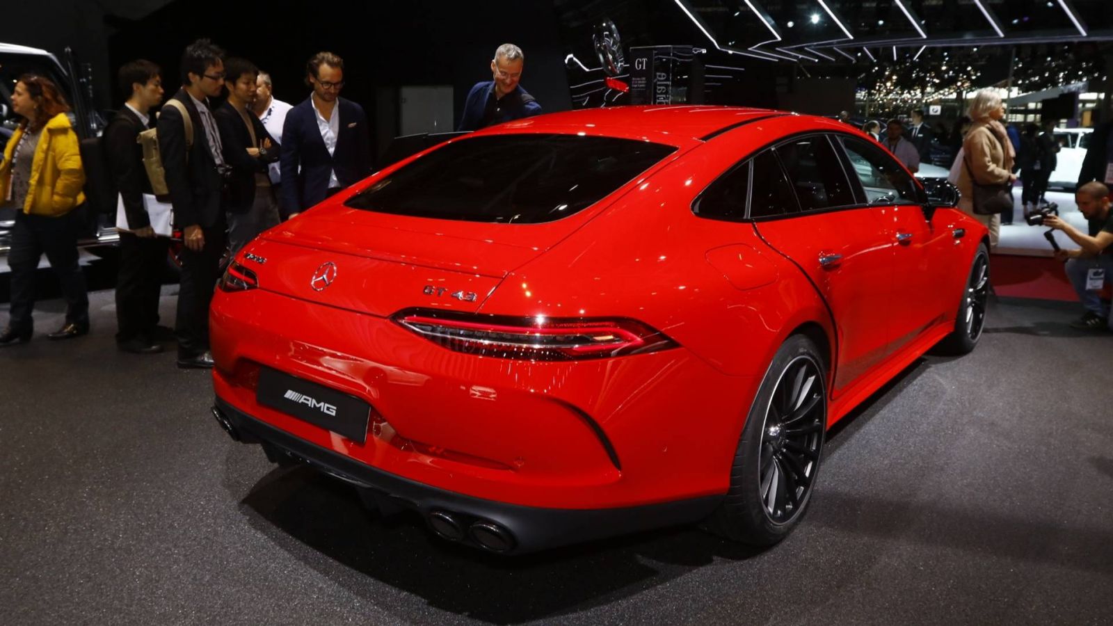 Thiết kế đuôi xe Mercedes-AMG GT 43 
