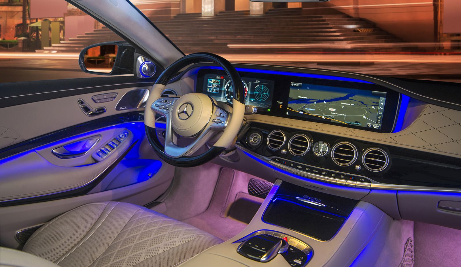 Nội thất Mercedes-Benz S 450 L