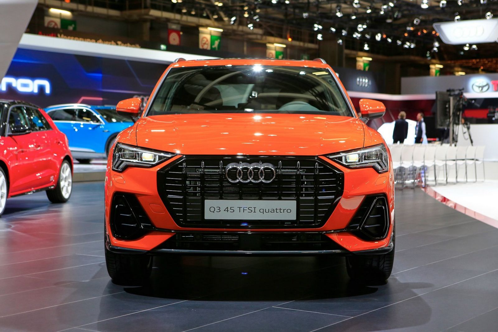 Thiết kế đầu xe Audi Q3 được làm lại hầm hố hơn