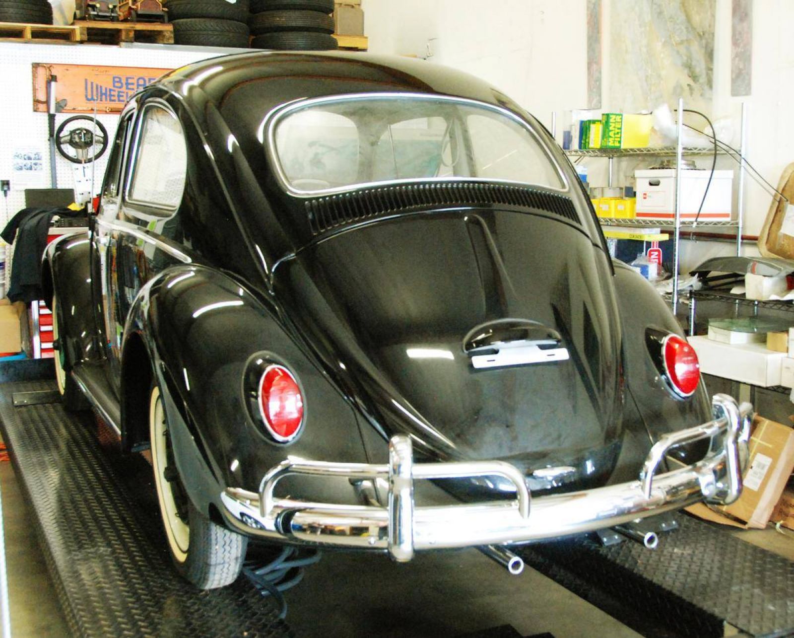 Thiết kế đuôi xe Volkswagen Beetle 1964