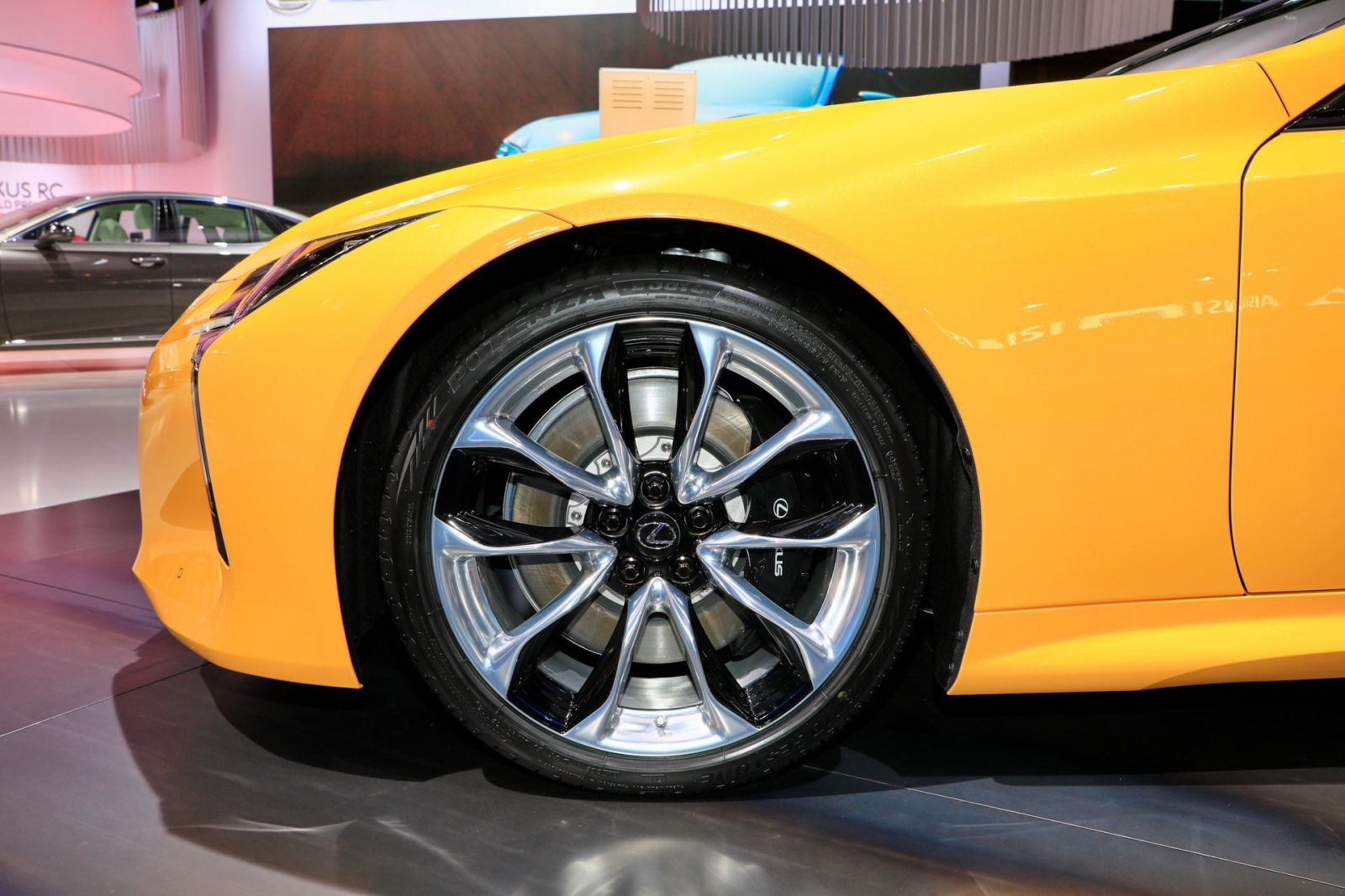 Thiết kế la zăng 20 inch xe Lexus LC 500h 