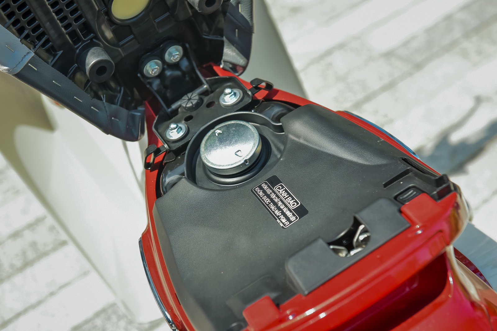 Thiết kế bình xăng xe Honda Super Cub C125