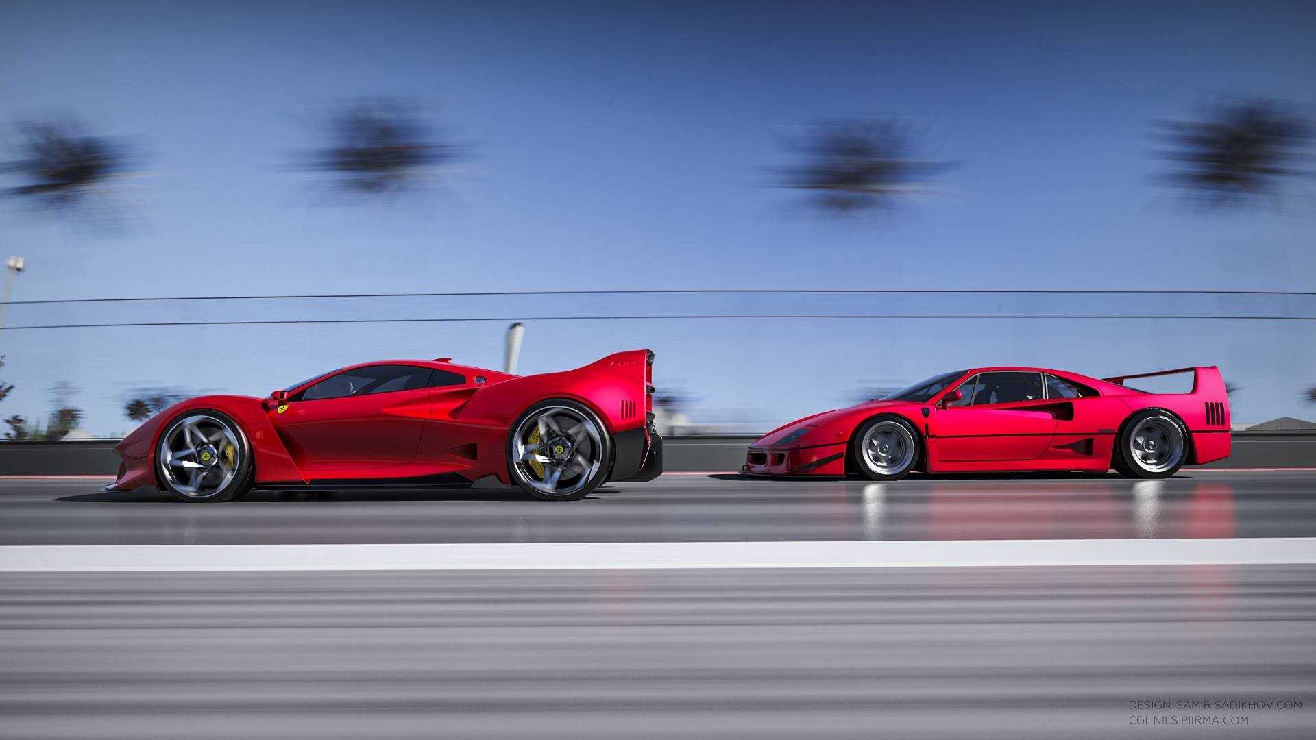 Không rõ liệu Ferrari 40 phiên bản hiện đại sẽ được sản xuất hay không?