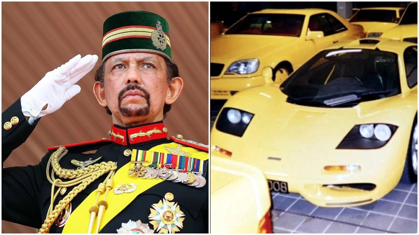 Quốc vương Brunei va bộ sưu tập xe 7000 chiếc