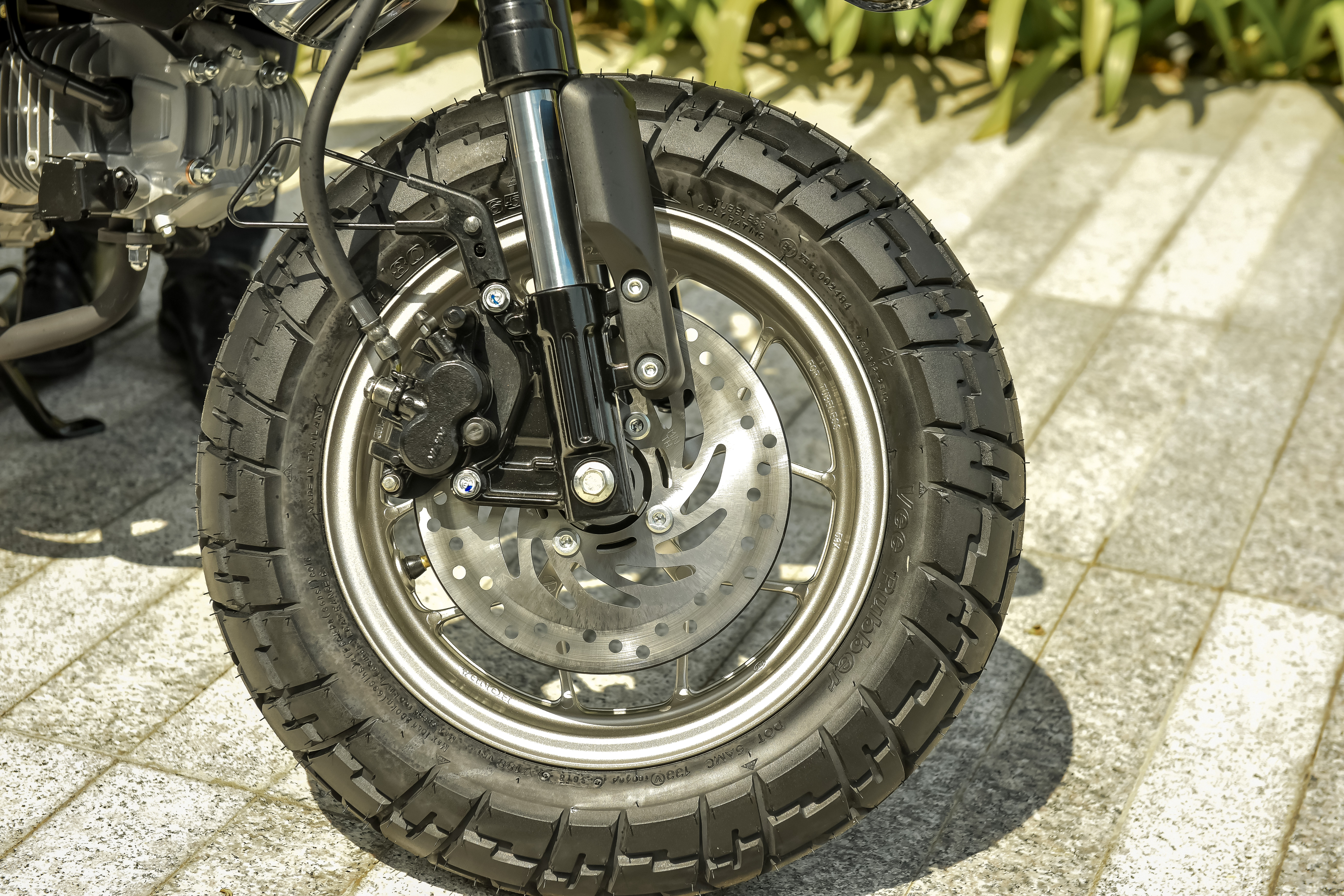 Thiết kế bánh xe Honda Monkey