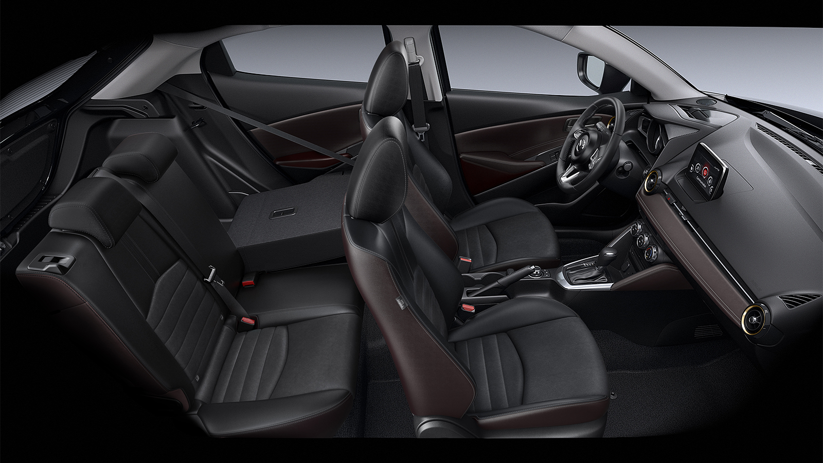 Thiết kế nội thất xe Mazda2