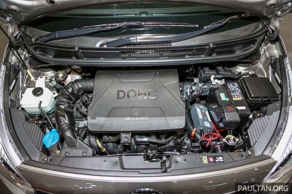 Kia Morning GT-Line vẫn được trang bị động cơ 1.2L