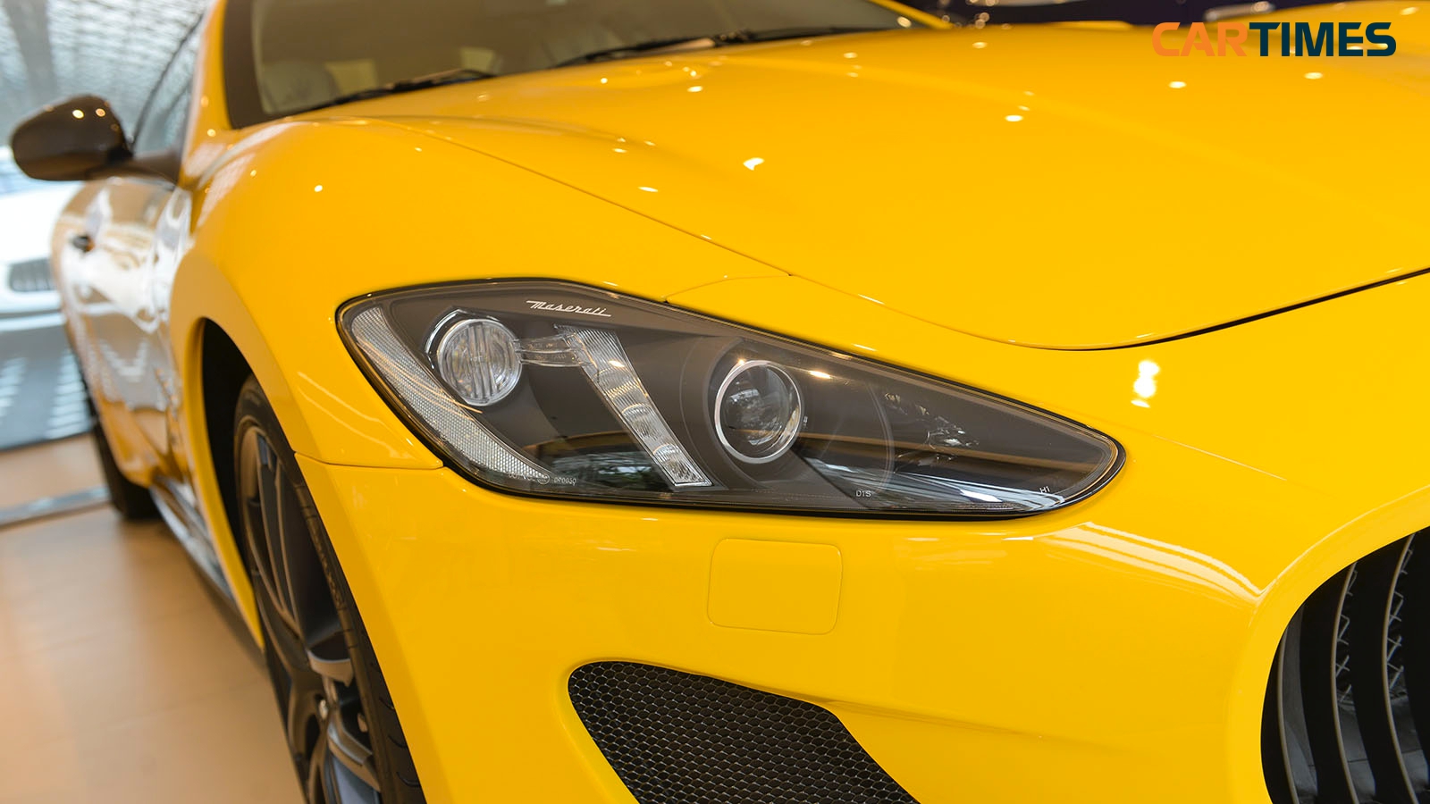 Thiết kế đèn pha của xe Maserati GranTurismo Sport