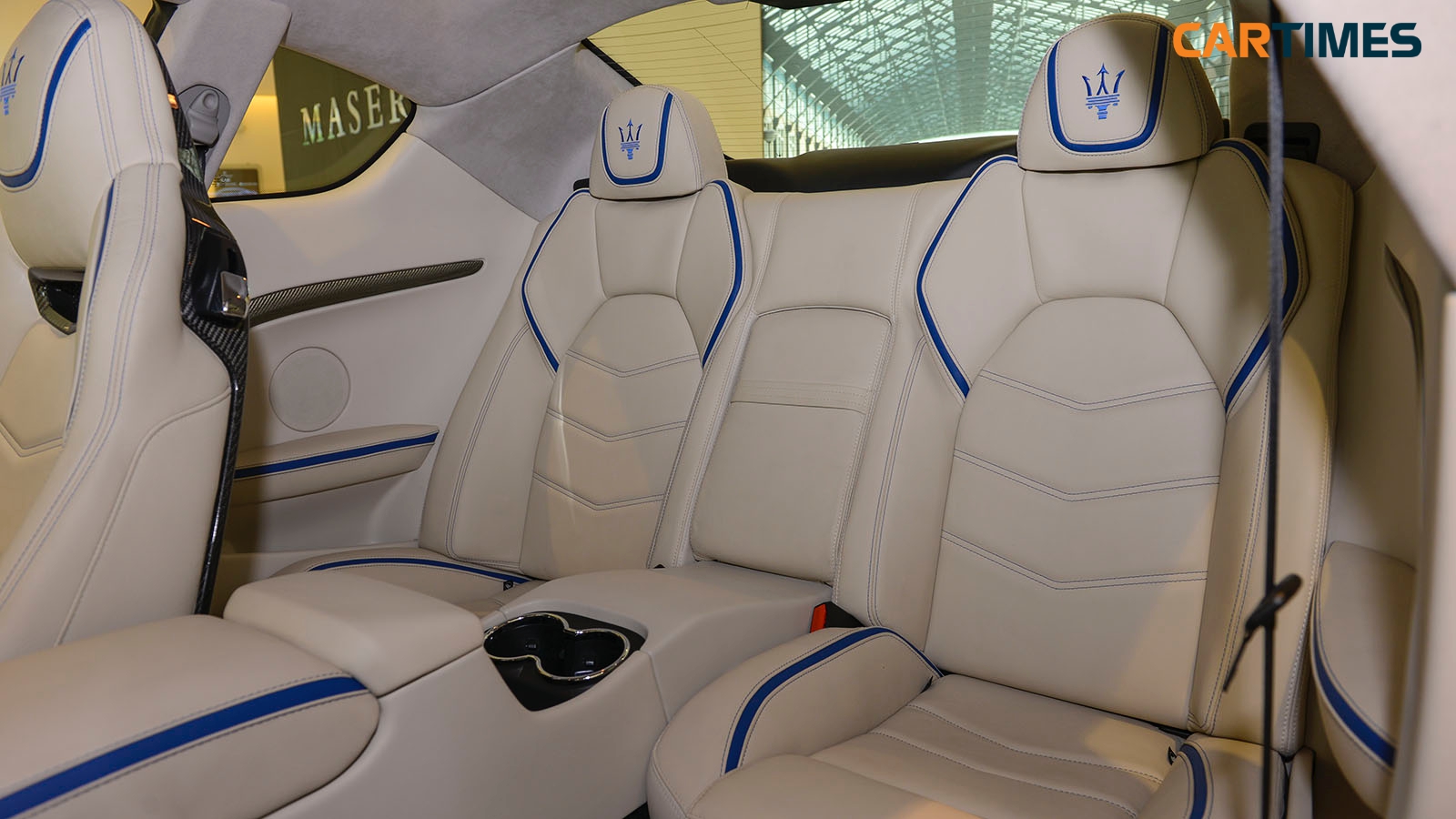 Thiết kế hàng ghế thứ 2 trên xe Maserati GranTurismo Sport