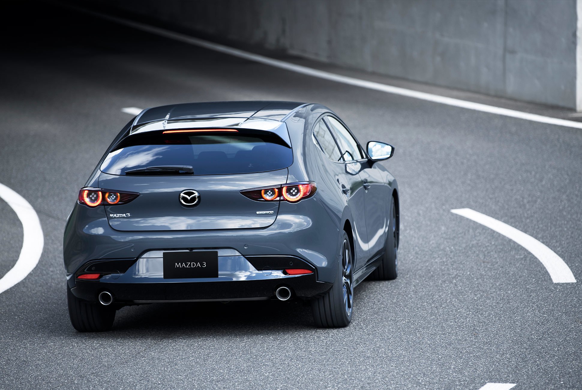 Thiết kế đuôi xe Mazda3 2019 hatchback