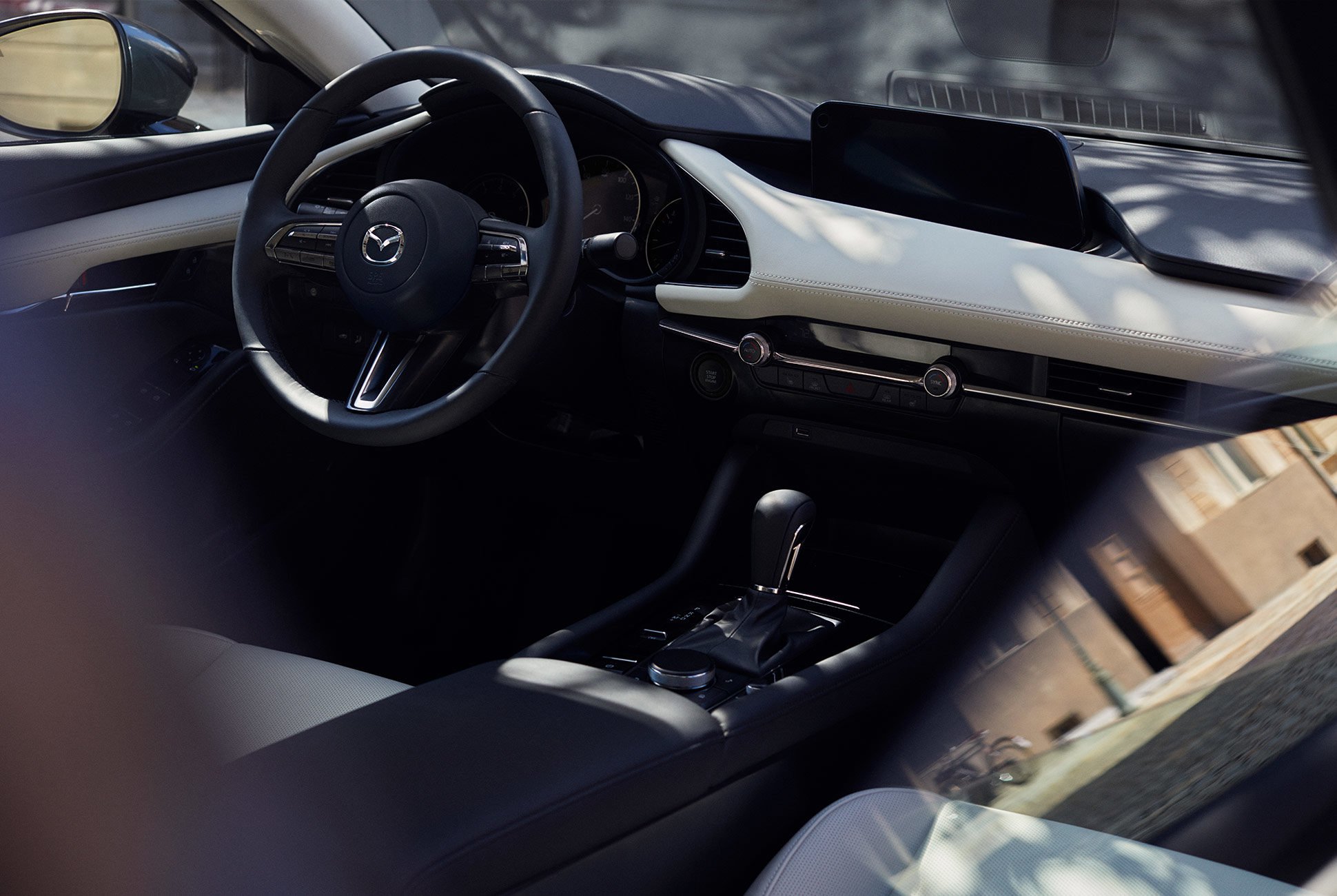Nội thất được cho là của Mazda3 2019