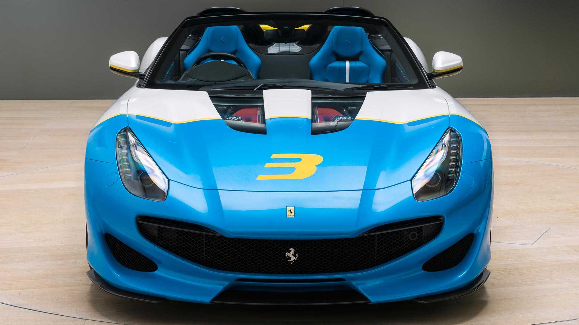 Xe Ferrari SP3JC có thiết kế lấy cảm hứng từ siêu xe F12tdf