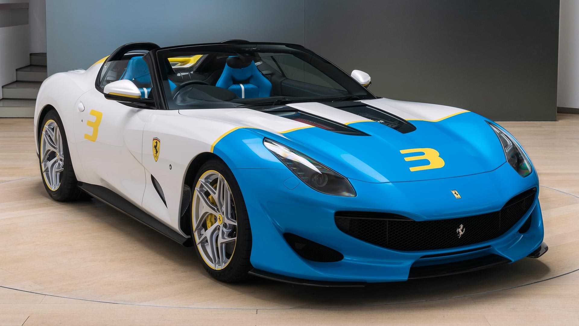 Siêu xe Ferrari SP3JC chỉ có 1 chiếc được làm riêng theo yêu cầu