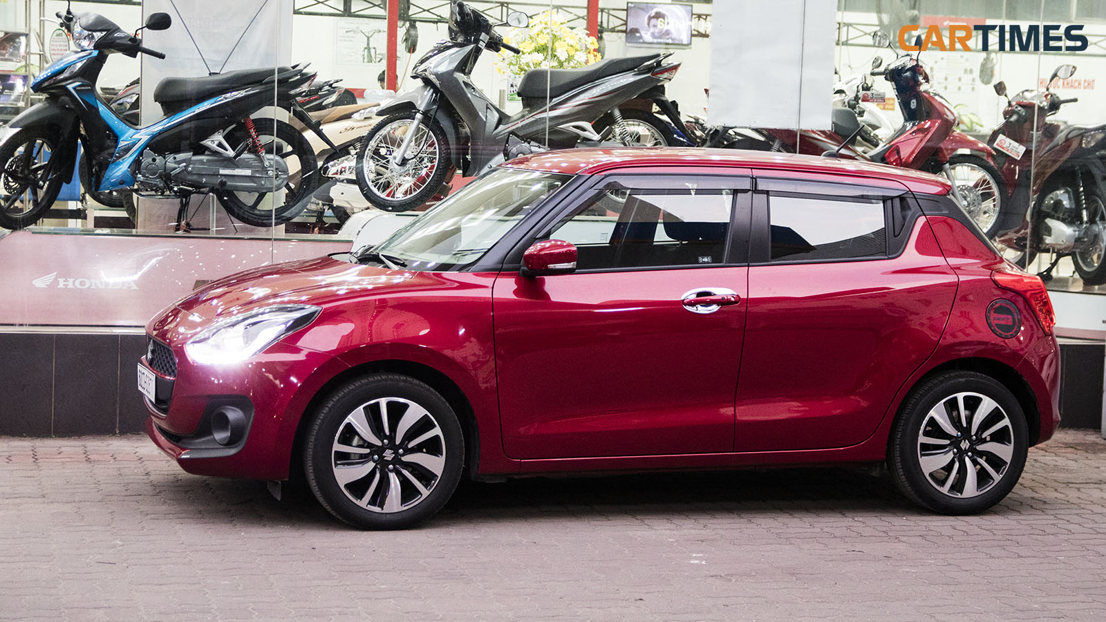 Ngoại thất của xe Suzuki Swift 2018 khá bắt mắt