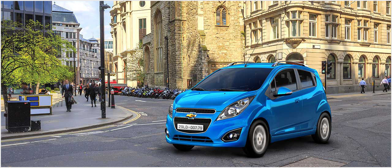 Xe Chevrolet Spark vẫn là mẫu xe khuyến mại nhiều nhất