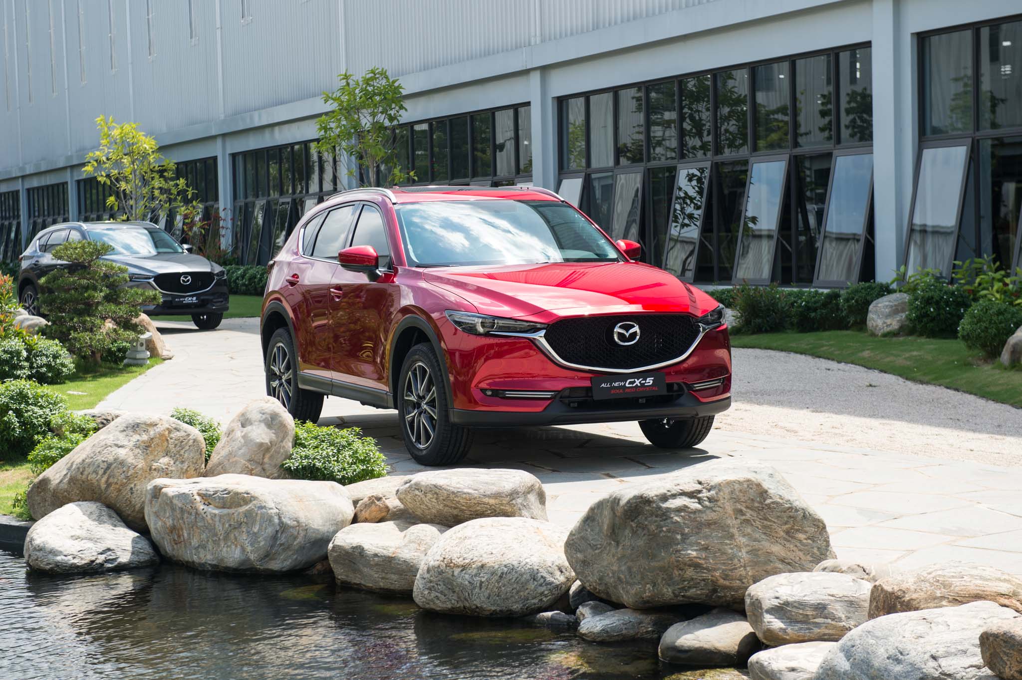 Màu đỏ Soul Red Crystal trên Mazda CX-5 2018