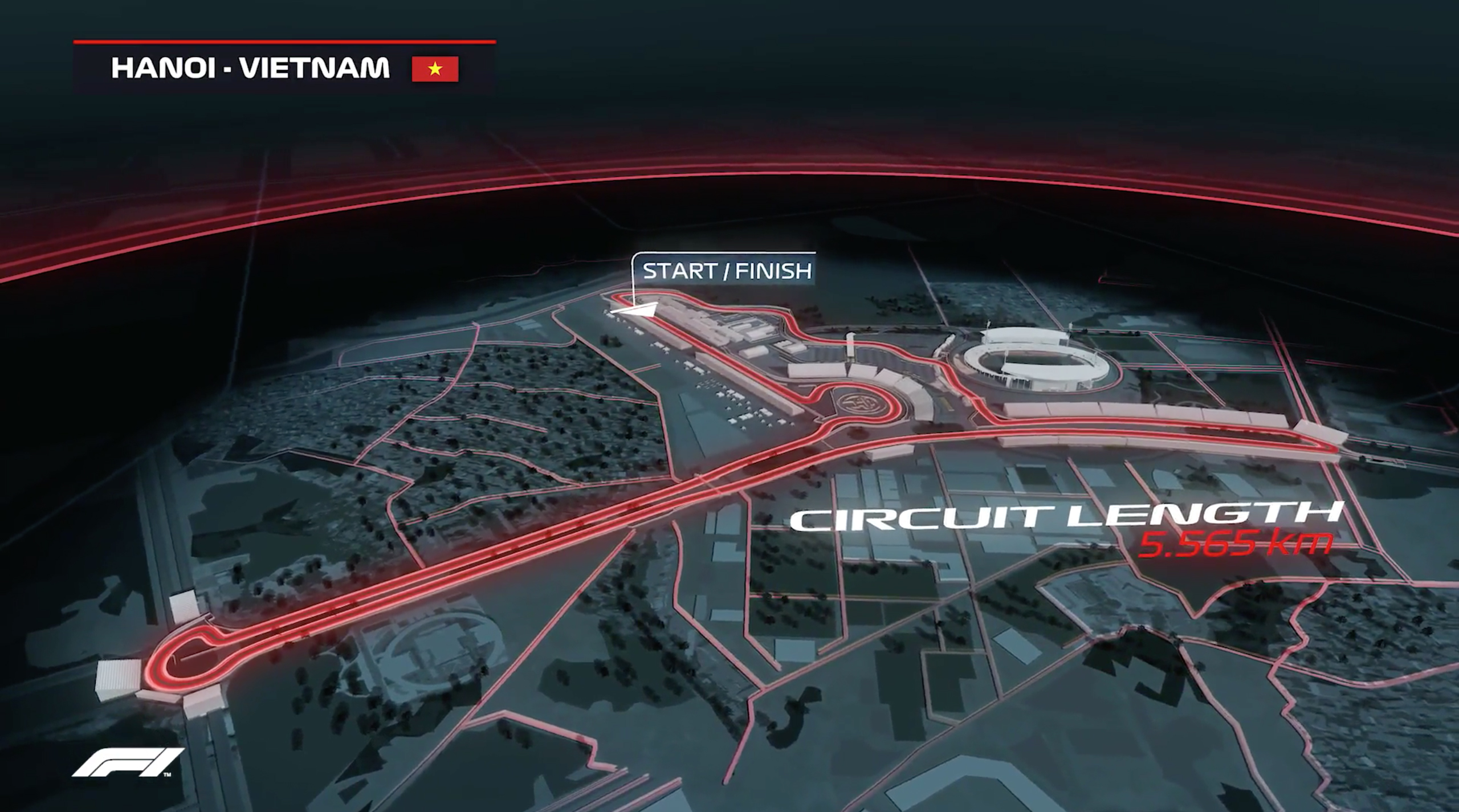 Chặng đua F1 tại Hà Nội, Việt Nam sẽ diễn ra vào tháng 4/2020