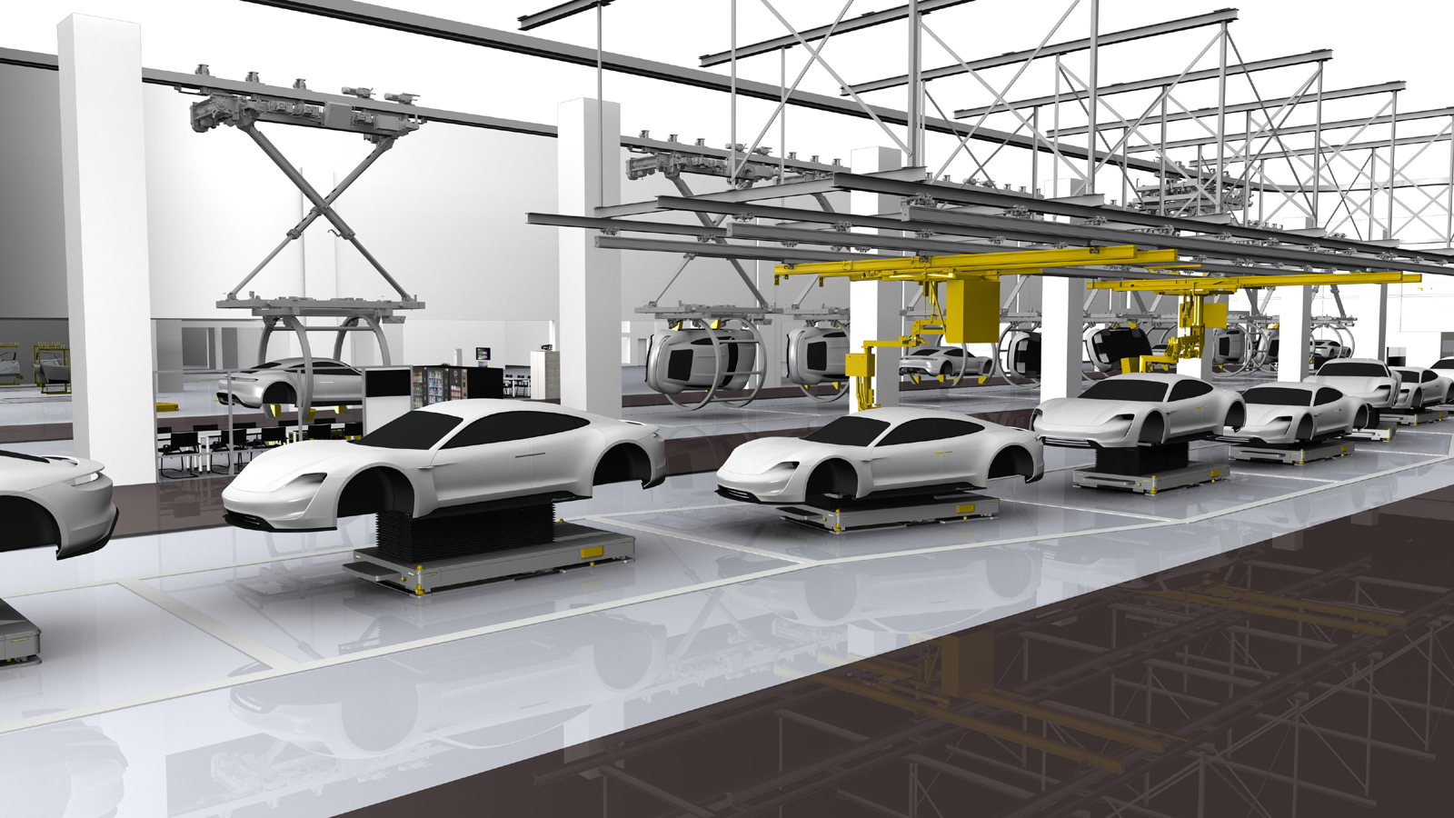 Quy trình sản xuất của Porsche 4.0