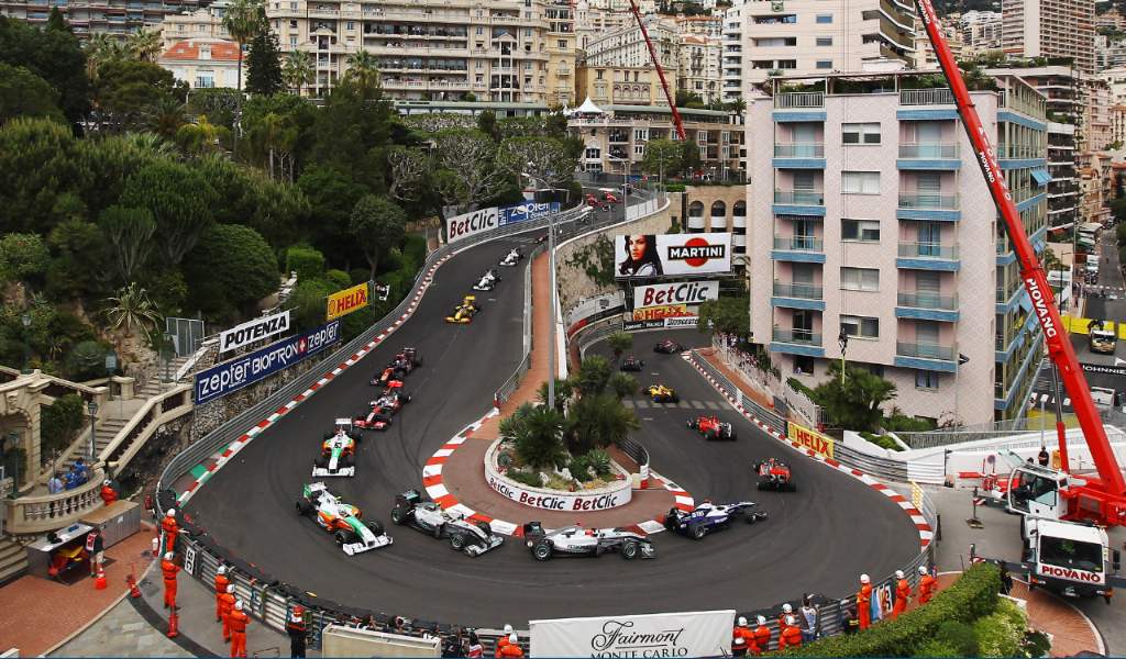 Khúc cua 180 độ tại đường đua De Monaco
