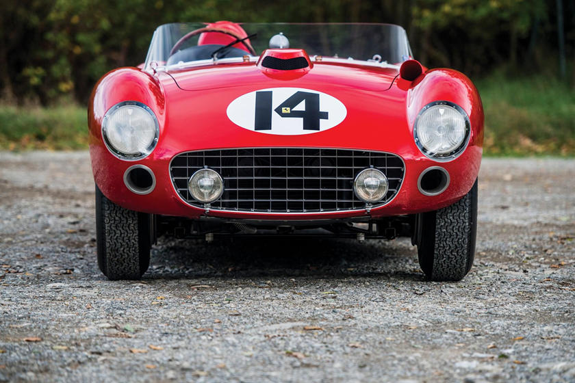 Thiết kế đầu xe Ferrari 290 MM 1956