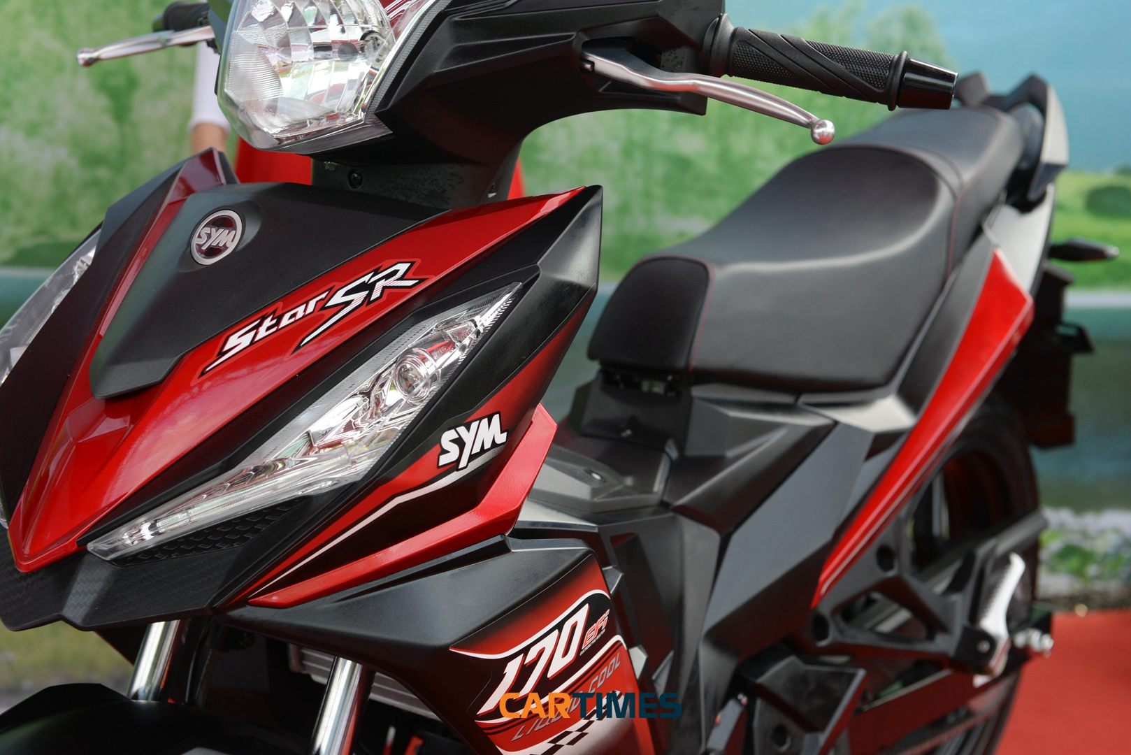 Thiết kế đầu xe SYM SR 170